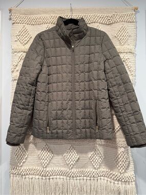 J.Crew quilted lightweight down jacket